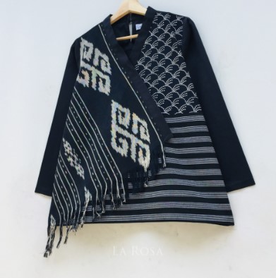 Yasmin Batik Lurik Tenun Top